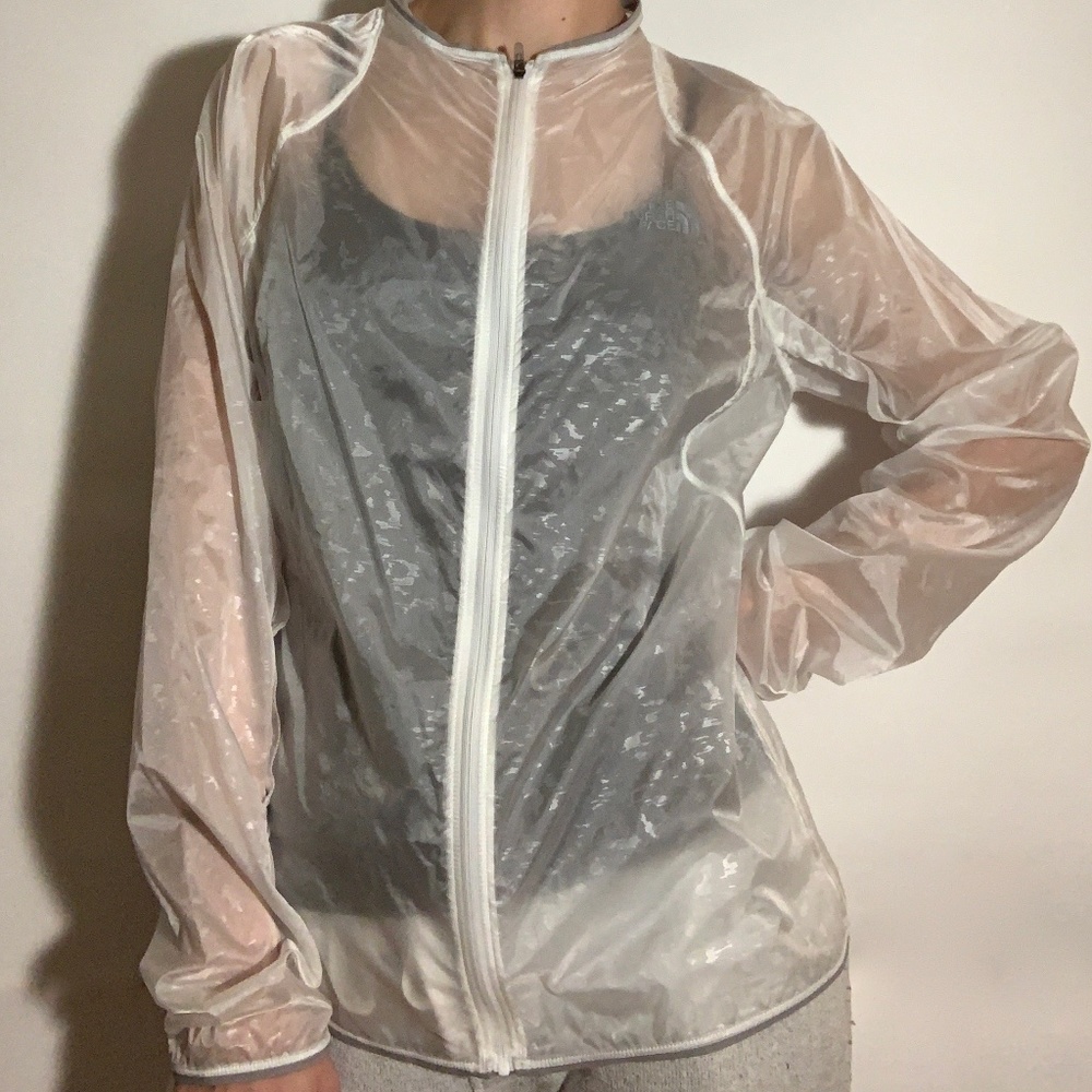 Like New The North Face Reflective Cycling Jacket